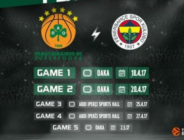 Euroleague: Τα εισιτήρια για την πράσινη «κόλαση» του ΟΑΚΑ με Φενέρ